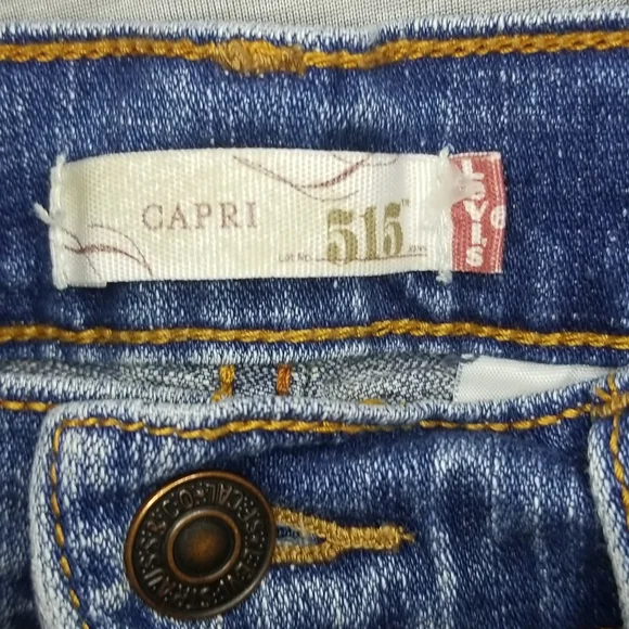 Levi's capri 515 - Picture 4 of 13